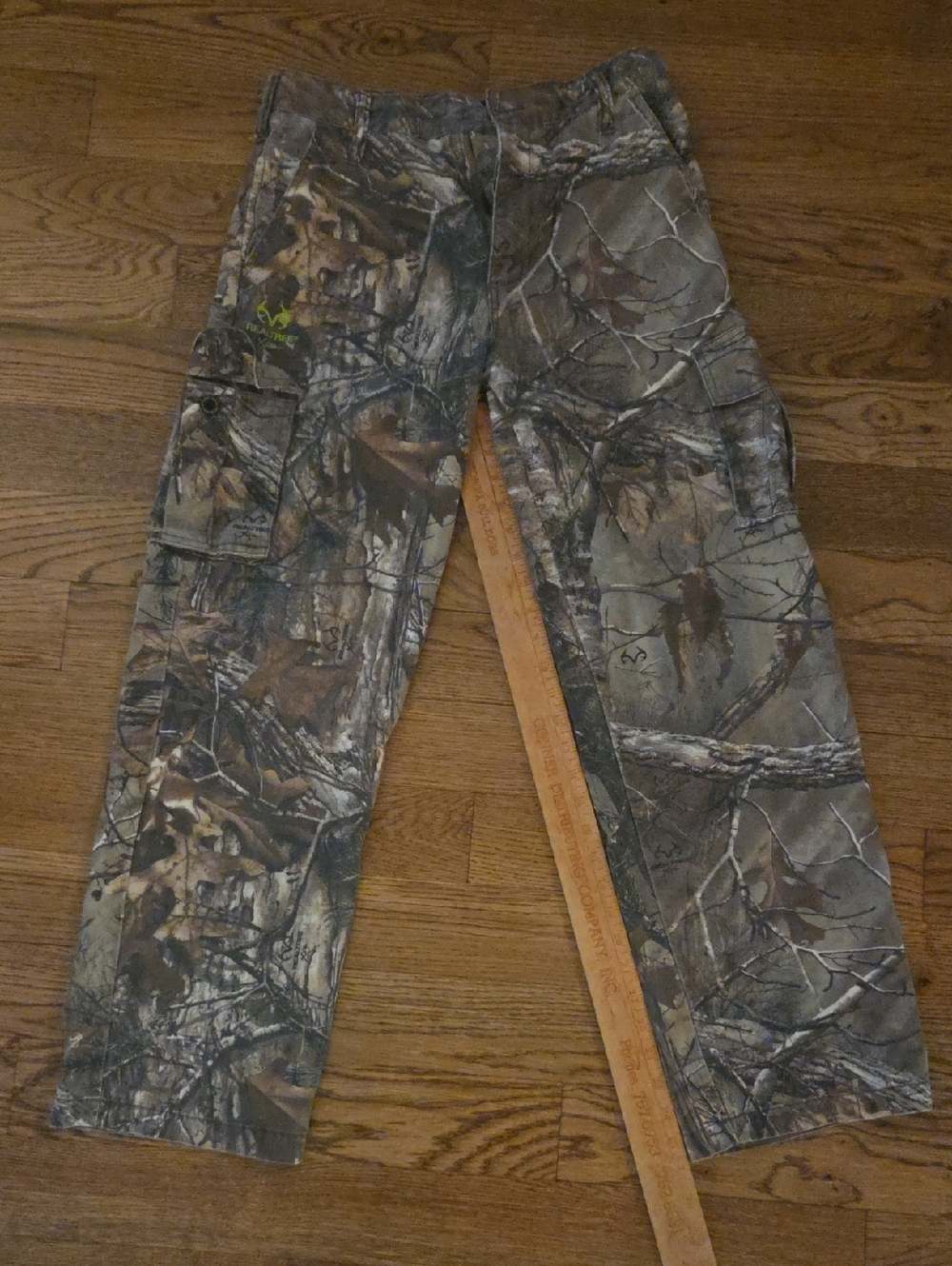 Realtree Camo Kids Cargo Pants - Green/Brown/Gray